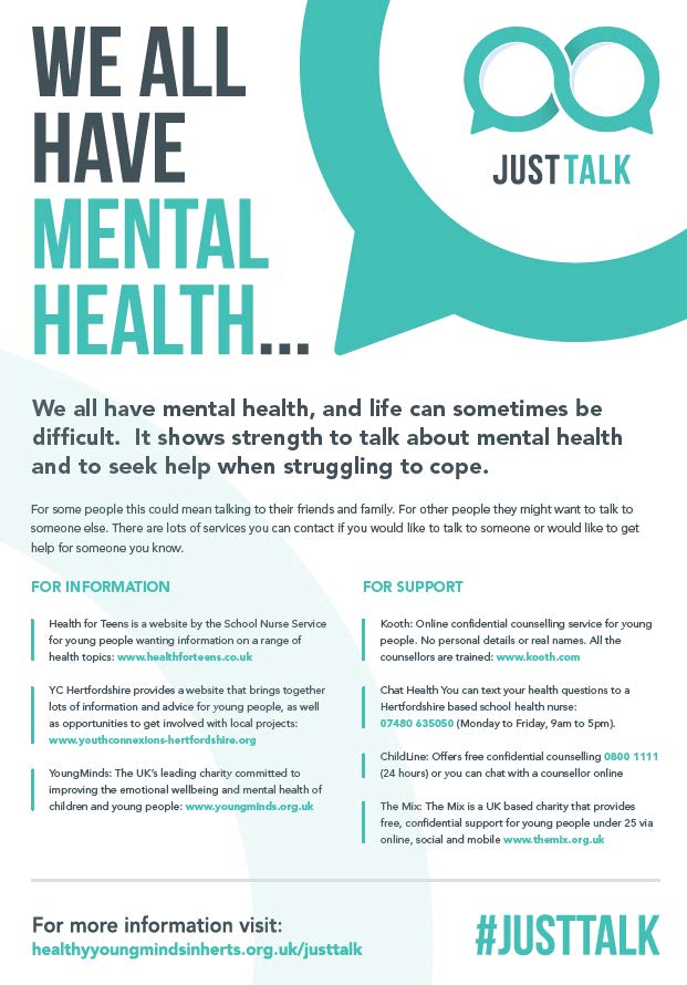 We all have mental health poster